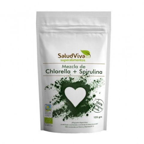 CHLORELLA MAS ESPIRULINA 125G