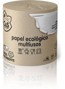 ROLLO MULTIUSO RECICLADO 4 CAPAS SUPER ABSORBENTE