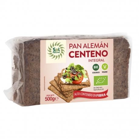 PAN ALEMÁN CENTENO INTEGRAL 500GR 