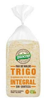 PAN MOLDE TRIGO INTEGRAL SIN CORTEZA BIOCOP 300G