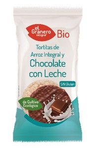 TORTITAS ARROZ INT.CHOC. C/LECHE 100G GRANERO