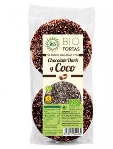 TORTAS CHOC.NEG. Y COCO 100G SOLNATURAL  