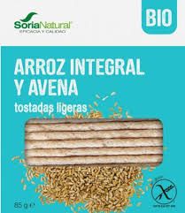 TOSTADA DE ARROZ INTEGRAL Y AVENA 85G