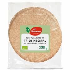 BASES DE TRIGO INTEGRAL PARA PIZZA 2UD 300G