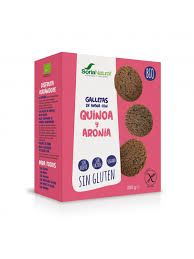 GALLETAS DE AVENA QUINOA/ARONIA 200G