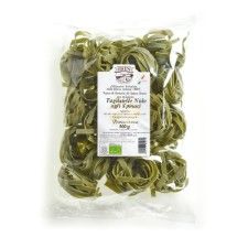 TAGLIATELLE DE TRIGO CON ESPINACAS 500G