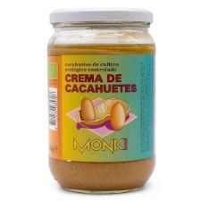 CREMA CACAHUETE 650G MONKI