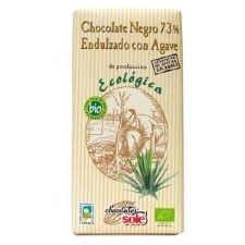 CHOCOLATE SOLE NEGRO 73% SIROPE  AGAVE 100G