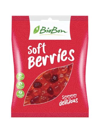 GOMINOLAS SABOR FRUTAS DEL BOSQUE S/GELATINA 100GR