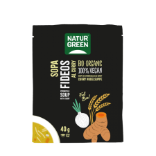 SOPA FIDEOS Y CURRY 40G NATURGREEN