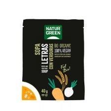 SOPA LETRAS  40G NATURGREEN