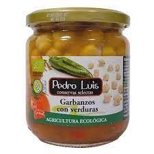 GARBANZOS CON VERDURAS 340G P.LUIS