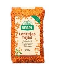 LENTEJAS ROJAS 500G BIOGRA