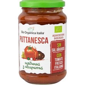 SALSA TOMATE PUTTANESCA ITALIA 350ML 