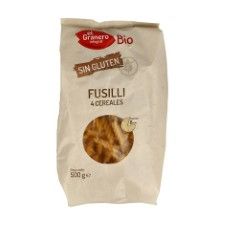 FUSILLI 4 CEREALES 500G S/GLUTE