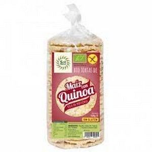 TORTAS DE MAIZ CON QUINOA 120G